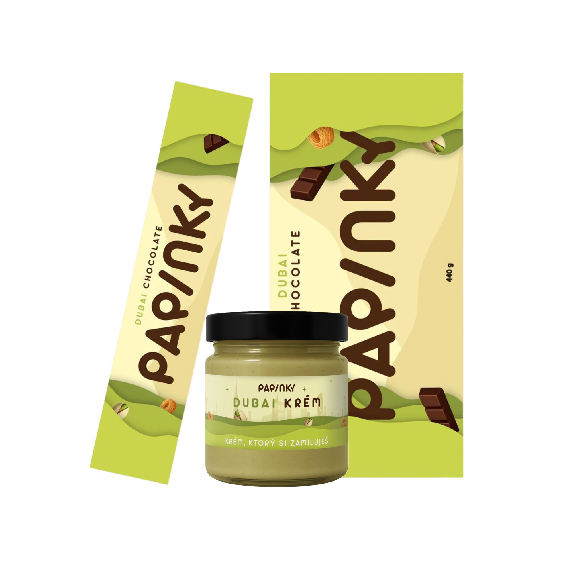 DUBAI VEĽKÁ A MINI CHOCO + KRÉM