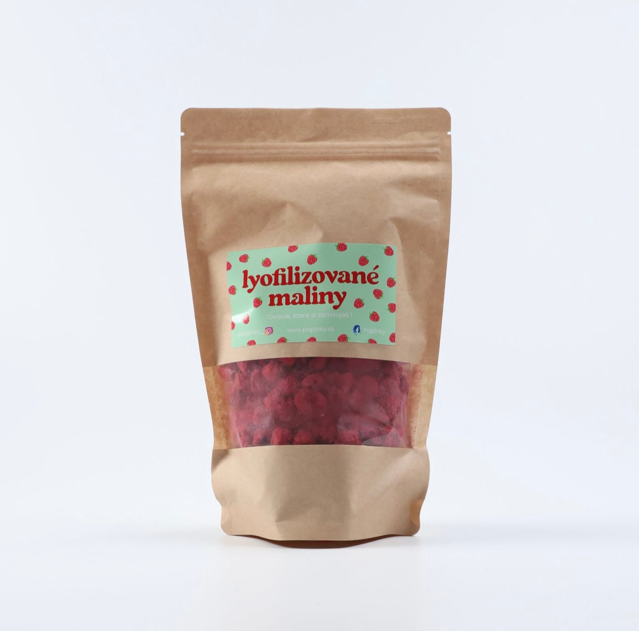 LYOFILIZOVANÉ MALINY V CELKU